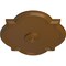 Ekena Millwork Waltz Ceiling Medallion (Fits Canopies up to 5 1/4"), 24"W x 20 1/2"H x 1 1/8"P, Smokey Topaz CM24WASTF - alternate 2